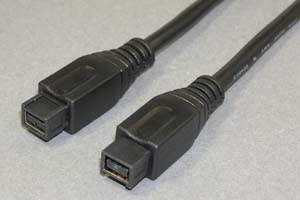 IEEE1394ケーブル 9pinオス－9pinオス（FireWire800）