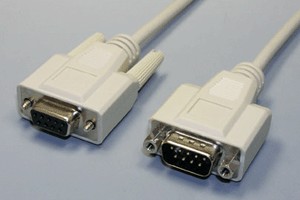 RS-232Cケーブル 9pinメス－9pinオス ストレート結線 ＜延長用＞