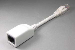 LANアダプタ CAT6（オス-メス、ケーブルタイプ）