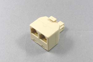 モジュラー用アダプタ RJ-11コネクタ （分配タイプ、6極4芯タイプ）
