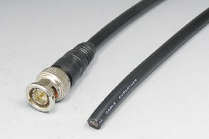 75オーム同軸ケーブル BNC片側オス （MIL規格RG-59、JIS規格3C-2V相当、一般タイプ）