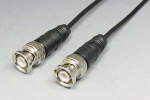 50オーム同軸ケーブル BNCオス－BNCオス （MIL規格RG-174、JIS規格1.5D-2V相当）