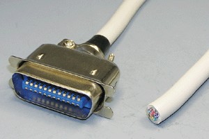 セントロニクスケーブル 24pin 丸ケーブル（片側オス）