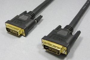 ディスプレイケーブル＜DVI-Iケーブル＞ DVI-Iオス（24+5pin）－DVI-Iオス（24+5pin）