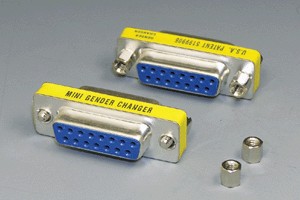 D-subコネクタ用 変換アダプタ 15pin （♯4-40ネジ）
