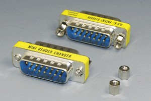 D-subコネクタ用 変換アダプタ 15pin （M2.6ミリネジ）