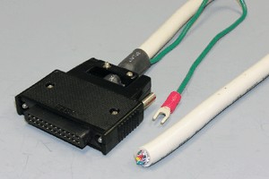 FCNケーブル 24pin 丸ケーブル（片側メス）