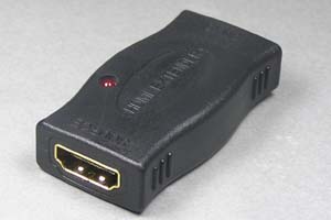 HDMI & DVI 信号エクステンダー（HDMI イコライザー） ： 最大45m延長  （HDMI & DVI-D信号の延長装置：ブースト型）
