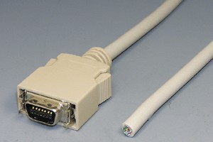 HPCN ハーフピッチケーブル 14pin 丸ケーブル（片側オス）