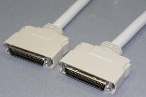 HPCN ハーフピッチケーブル 50pin 丸ケーブル（オス－オス）