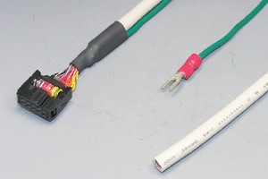 MILソケットケーブル 10pin 丸ケーブル(片側メス)