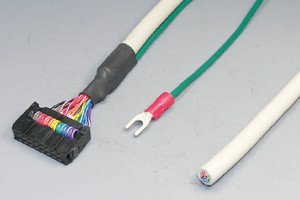 MILソケットケーブル 16pin 丸ケーブル（片側メス）