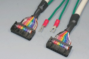 MILソケットケーブル 20pin 丸ケーブル（メス－メス）