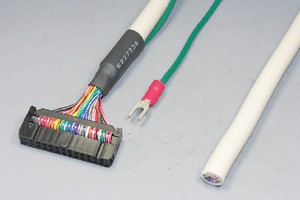 MILソケットケーブル 26pin 丸ケーブル（片側メス）