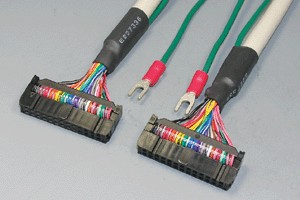 MILソケットケーブル 26pin 丸ケーブル(メス-メス)