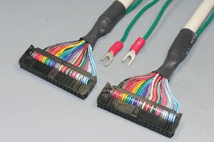 MILソケットケーブル 34pin 丸ケーブル（メス－メス）