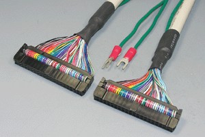 MILソケットケーブル 40pin 丸ケーブル（メス－メス）