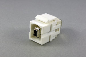 スナップイン中継コネクタ　IEEE1394 4ピン メス