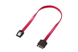 【サンワサプライ】　SATA3延長ケーブル、片側オス片側メス