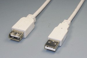USB1.1ケーブル Aコネクタ オス－Aコネクタ メス  ＜延長用＞