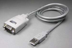 USB－RS422（シリアル）変換ケーブル（D-subタイプ、USB1.1、ケーブル長さ1m）