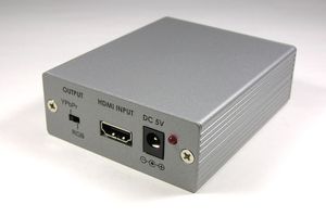 フォーマットコンバータ　（HDMI信号 ⇒ アナログRGB(VGA)信号　変換器）