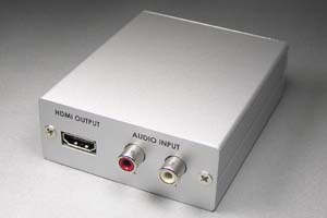 フォーマットコンバータ　（アナログRGB(VGA)信号 ⇒ HDMI信号　変換器）