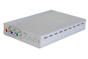 ビデオスケーラー（DVI-Iシングルリンク信号⇒コンポーネントビデオ信号　スキャンコンバータ（映像信号変換器））