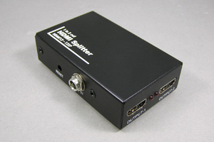 HDMI 信号スプリッター（HDMI Ver1.3対応分配器：1入力2分岐）