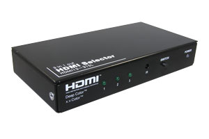 HDMI 信号セレクター（HDMI Ver1.3対応切替器：3入力／5入力　1出力）