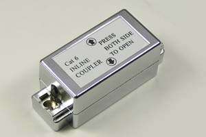 ローゼット（1対1、CAT6 STP シールドLANケーブル用中継配線ボックス（露出ボックスタイプ））