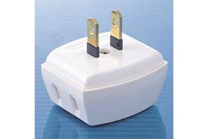 【サンワサプライ】　電源タップ（2P・3個口、15A・125V（合計1500Wまで）、トラッキング火災防止機能付き）