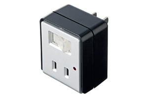 【サンワサプライ】 電源タップ(2P・2個口、15A・125V(合計1500Wまで)、雷ガード機能/手元スイッチ付き)