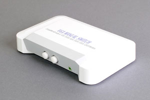 アナログRGB＋音声　手動セレクター　安価タイプ（アナログRGB＋音声信号　手動切替器：2入力1出力）